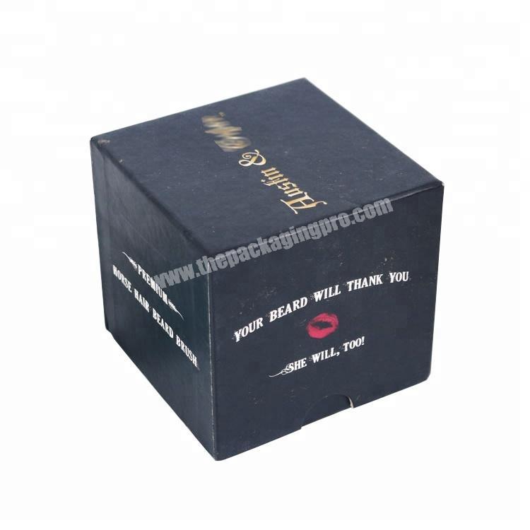 Black gift boxes wholesale custom cardboard packaging lipstick box