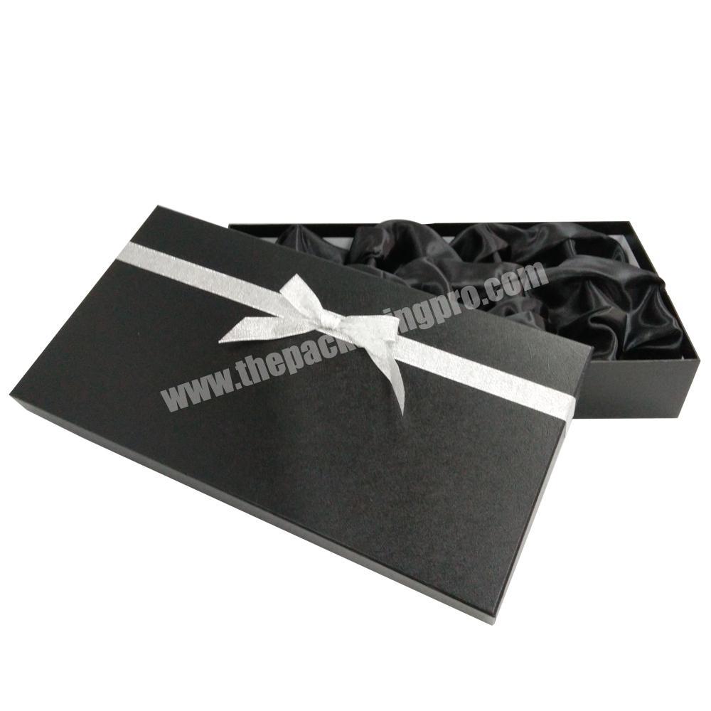 Black gift packaging cardboard box packaging boxes luxury