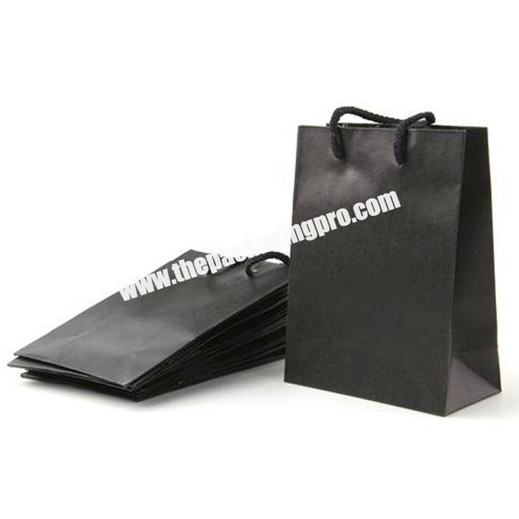 black paper bags for bras and lingerie, clothing and underwear paper bag