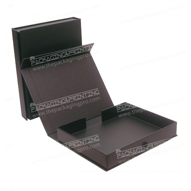 Black Paper Rigid Box