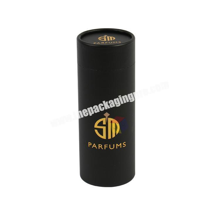 black tube perfume essential oil packaging gift box