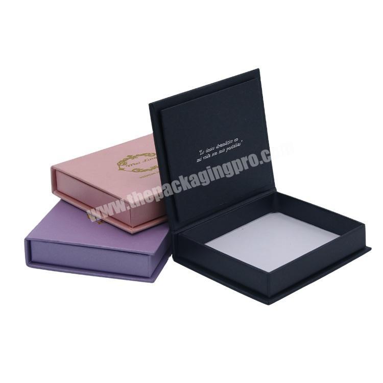 Blank Cardboard Wholesale Magnetic Good Quality Colorful Luxury Handmade Custom False Eyelash Paper Hair Extension Packaging Box