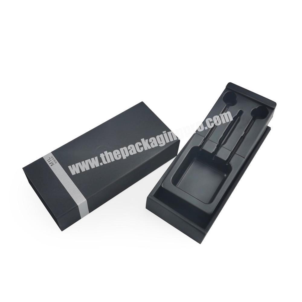 blister holder black card packaging box cardboard usb cable box Android cellphone charging packing box