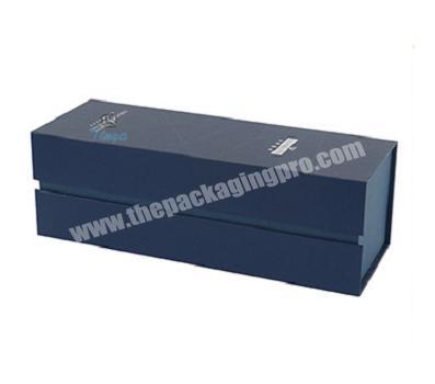 Blue cardboard red wine towel gift box luxury watch box watch boxes cases
