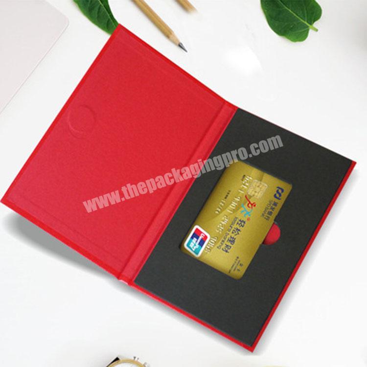 board printing credit card packaging box