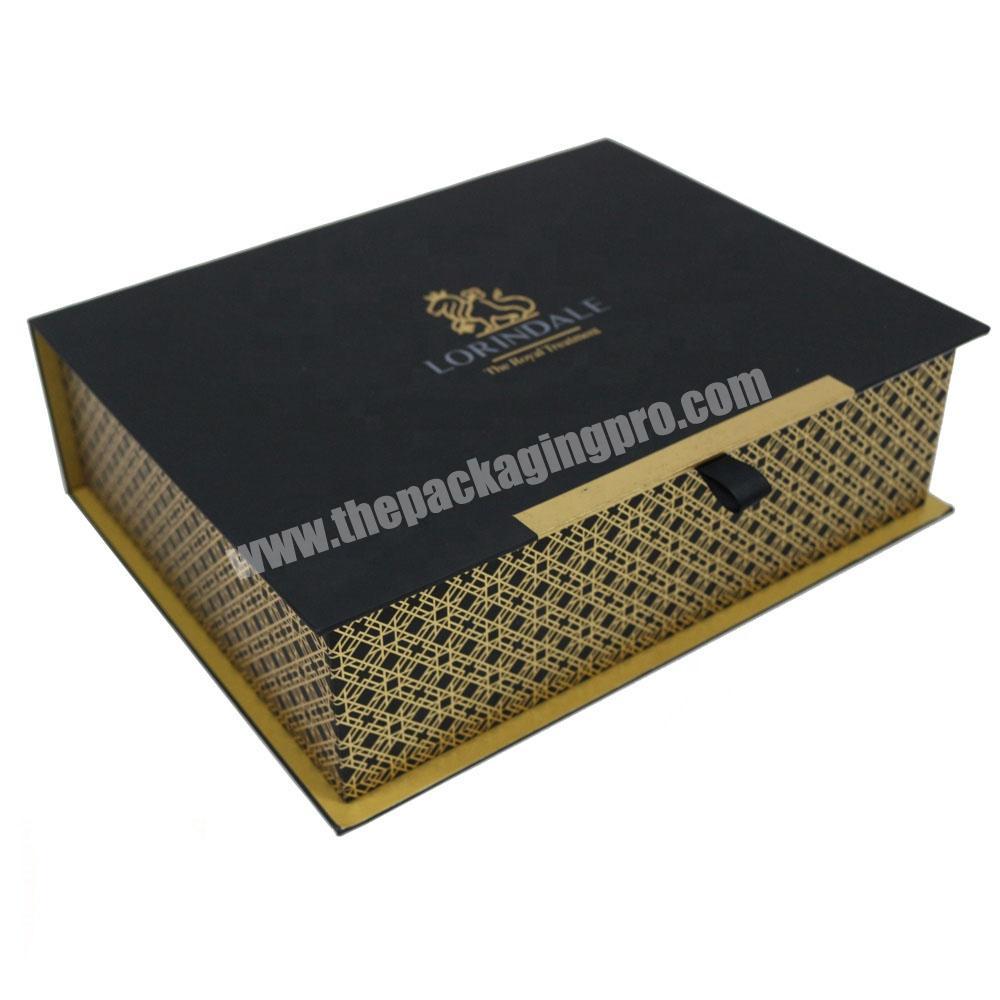 book shaped luxury car accessories led light jewelry packaging boxes