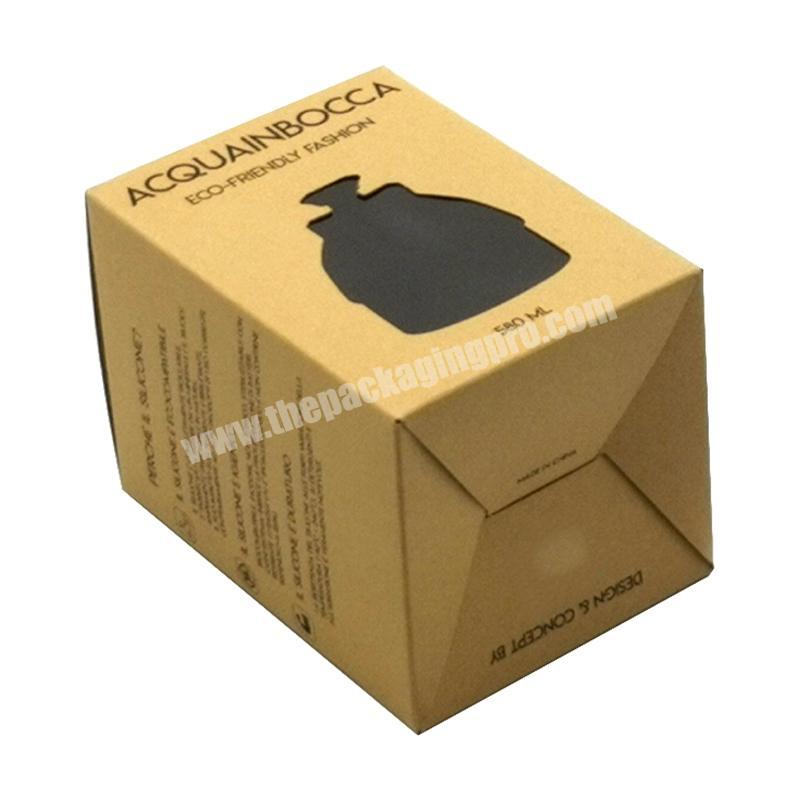 Book style with simple printing kraft paper magnetic closure usb pen drive gift box and usb gift box usb box