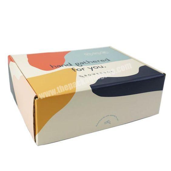 Booming Sale High Quality Recycled Paper Clothing Folding Custom Shipping Packaging Box