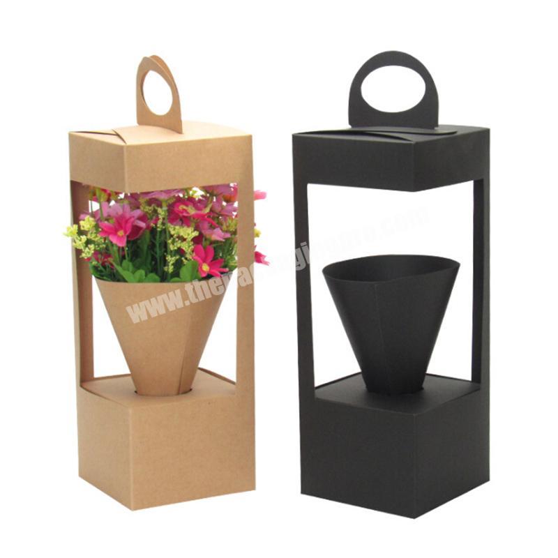 bouquets roses paper box flower packaging box