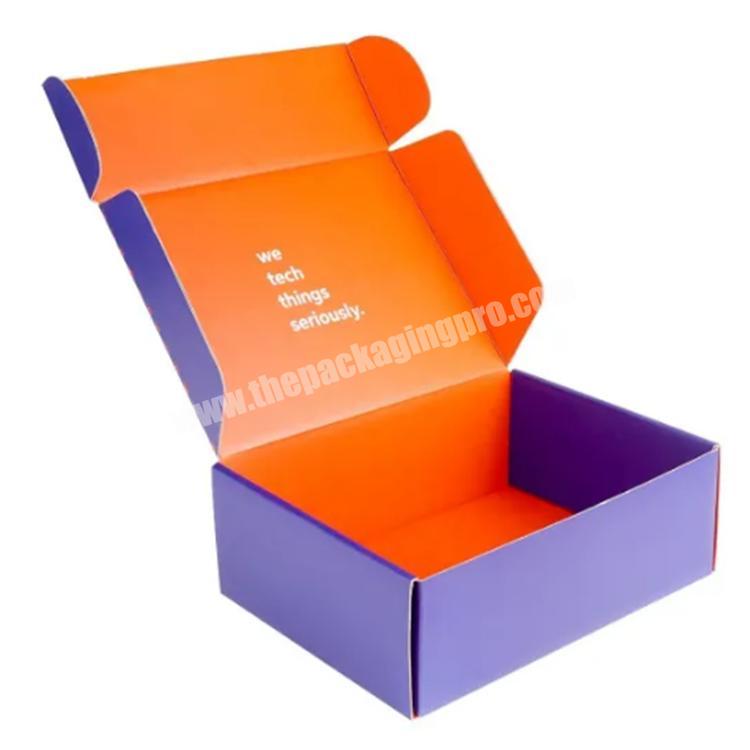 box clothing colored shipping box paper boxes