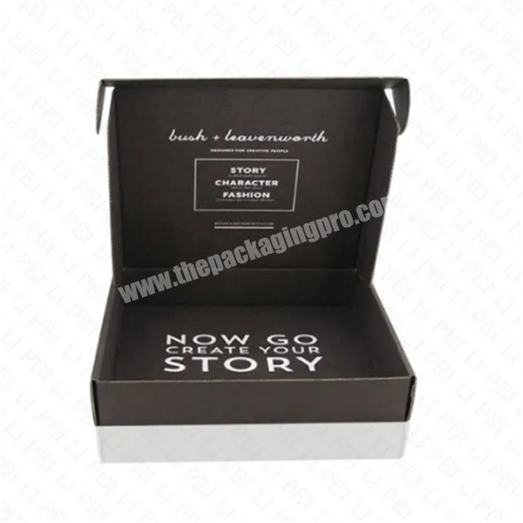 box clothing custom shipping box mailers paper boxes