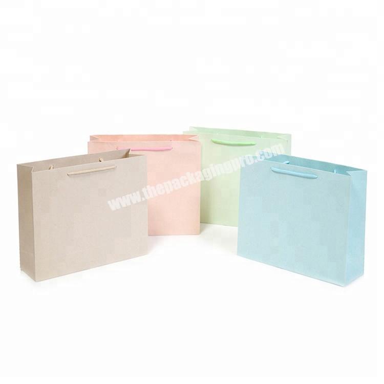 Brand new hand garment paper gift bags with high quality