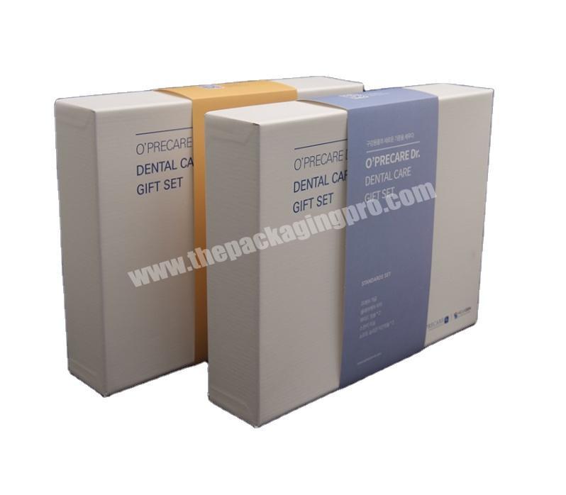 brand skincare set packaging paper box skincare Kit box