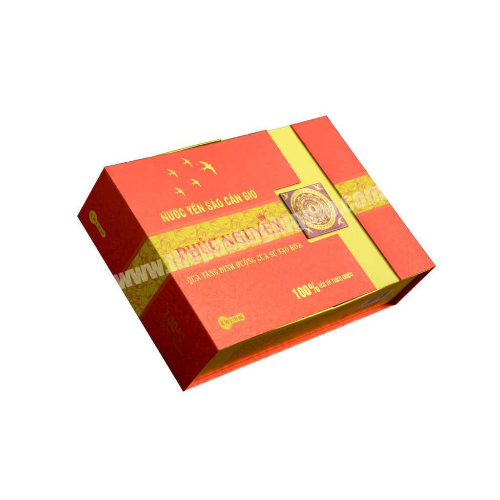 Bright Color Customize Packaging Boxes With Magnetic Closure