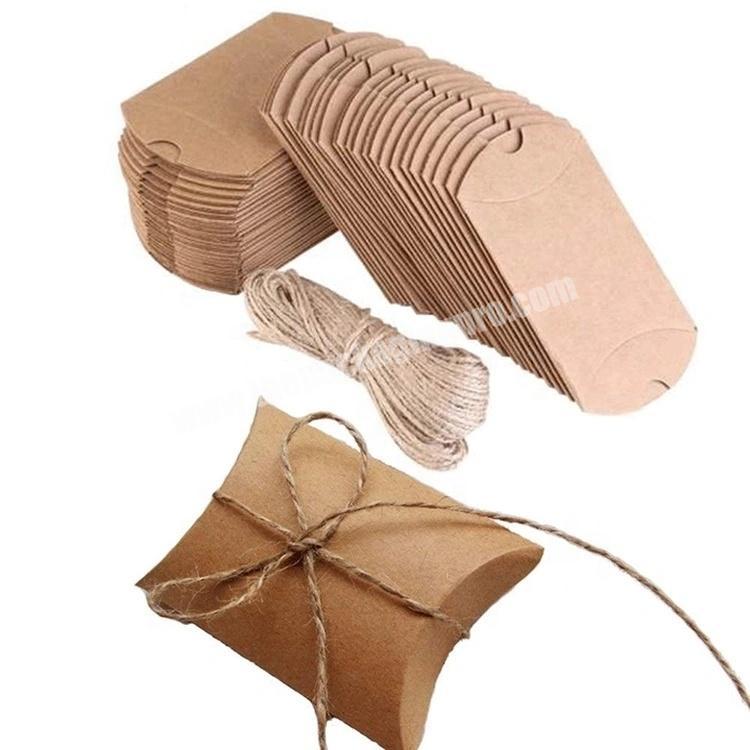 Brilliant Party Favour Creative Pillow Shape Paper Gift Box