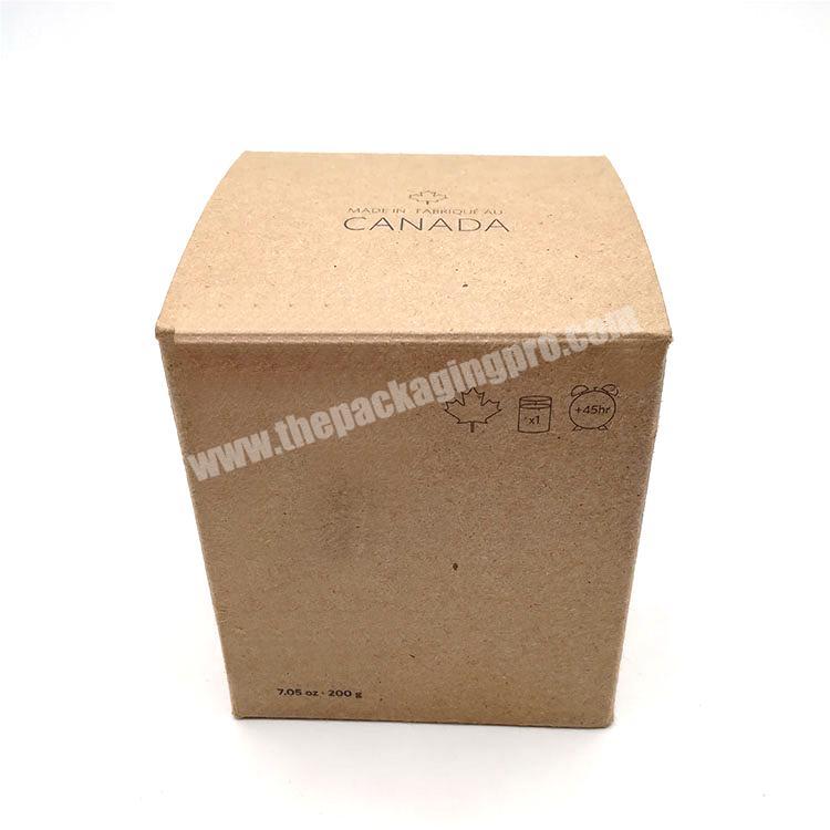 Brown Color Custom Design Cardboard Paper Packaging Carton Box
