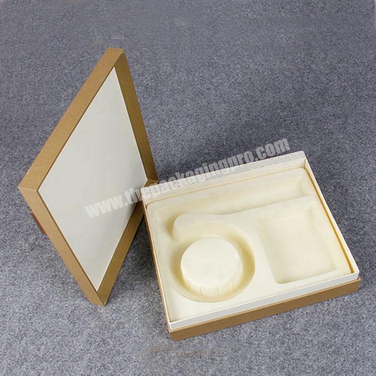Brown jewellery box packaging making supplies with foam insert