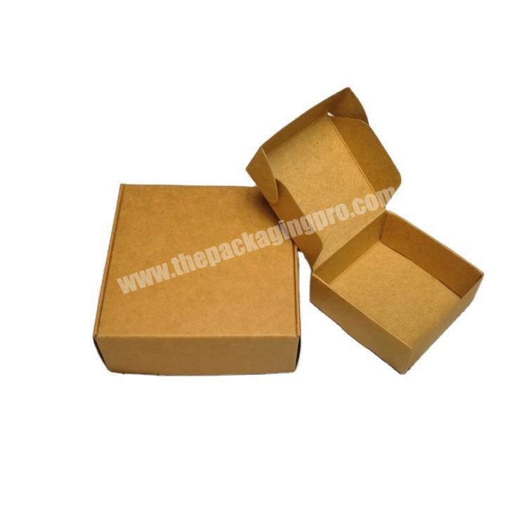 Brown kraft paper soap boxes cardboard packaging kraft soap boxes custom soap box packaging