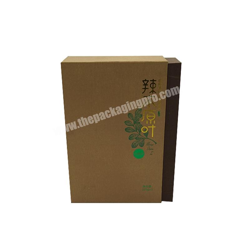 Brown Paper Gift Box Packaging For Festival