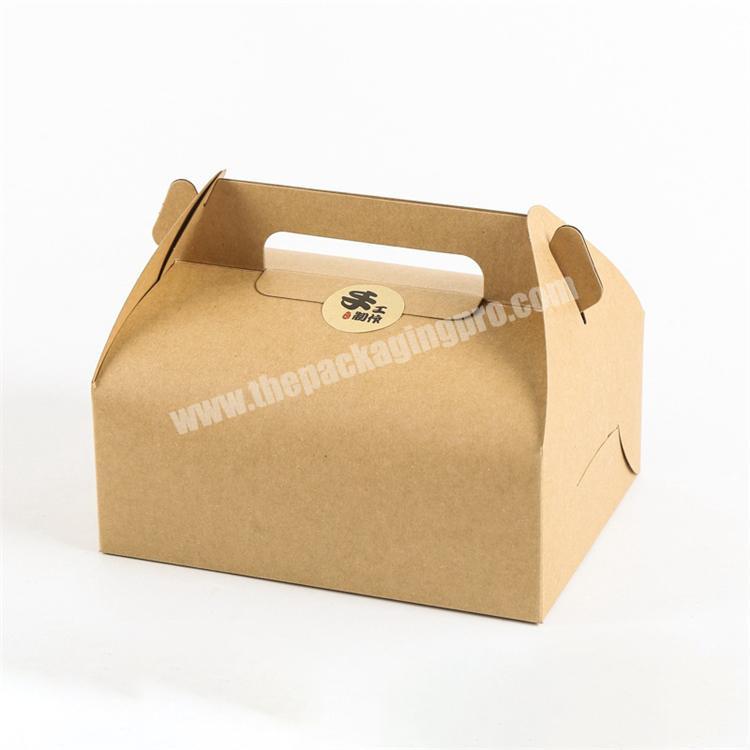 Cake Packaging With Window Paper Wedding Package Design Birthday Party Used Single Kraft Disposable Cupcake Boxes