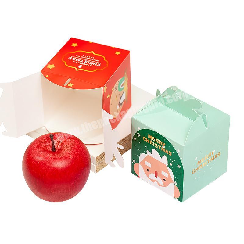 Candy Boxes Deer Santa Claus Merry Christmas Gift Packaging Boxes Gift Christmas Party Favors Kids Gift Box