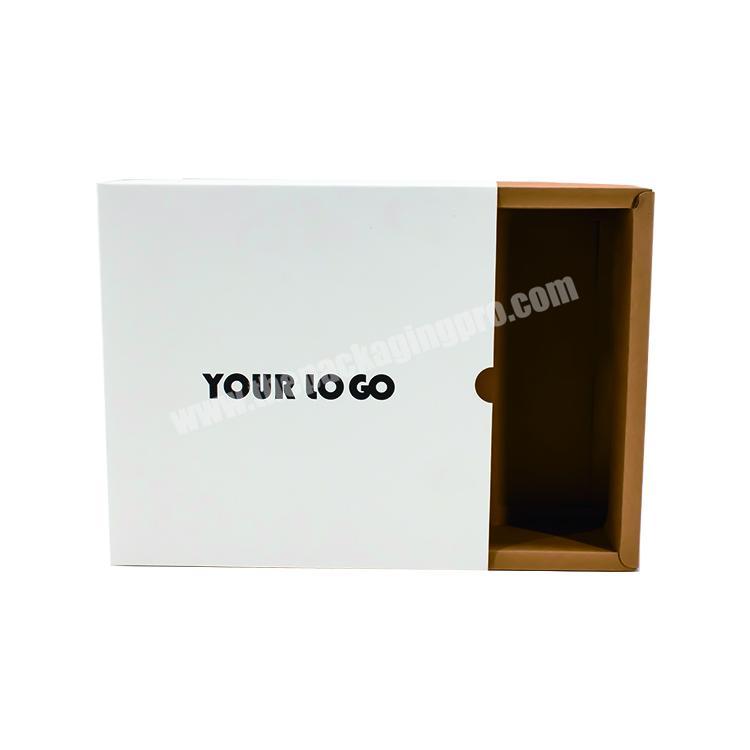 Card box Drawer Paper Box With Logo Printing For shoes packaging
