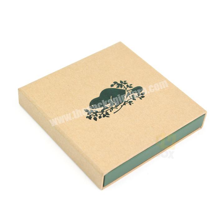 Cardboard Black Window Eyelash Paper Custom Drawer Gift Box Packaging