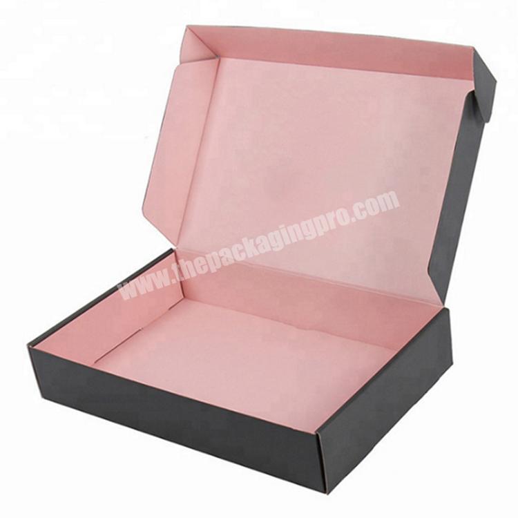 Cardboard clothes packaging box logo printed luxury paper gift boxes