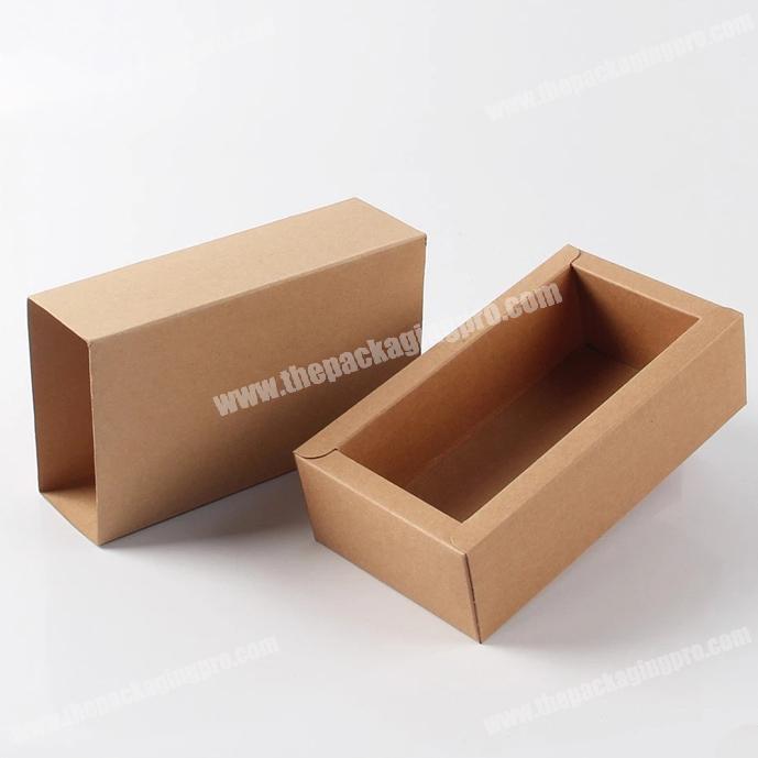 cardboard drawer box slider custom size empty tea box