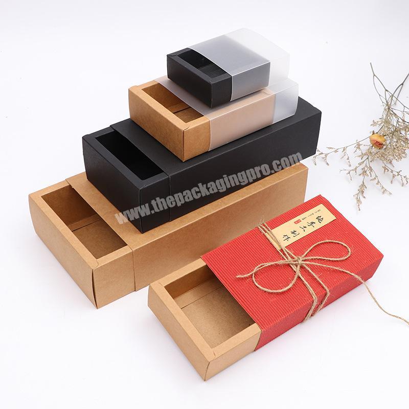 Cardboard Drawer Luxury Boxes for Thanksgiving Occasion, kraft paper gift box with sleeve