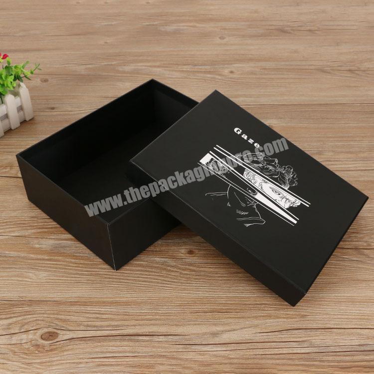 Cardboard Lid and Base Box Custom Lid and Base Small Cardboard Rectangle White Gift Paper Box Package
