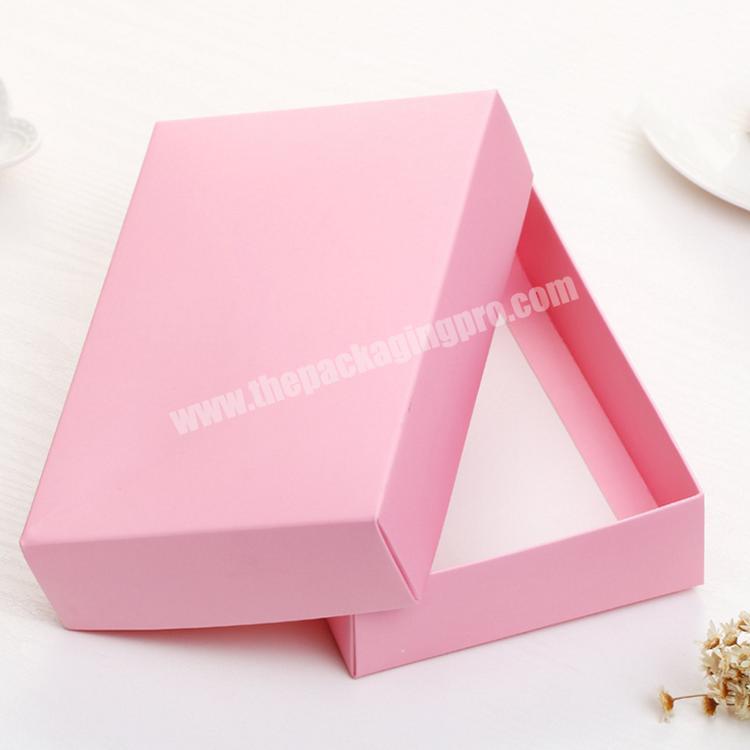 Cardboard lingerie packaging box logo printed luxury paper gift boxes