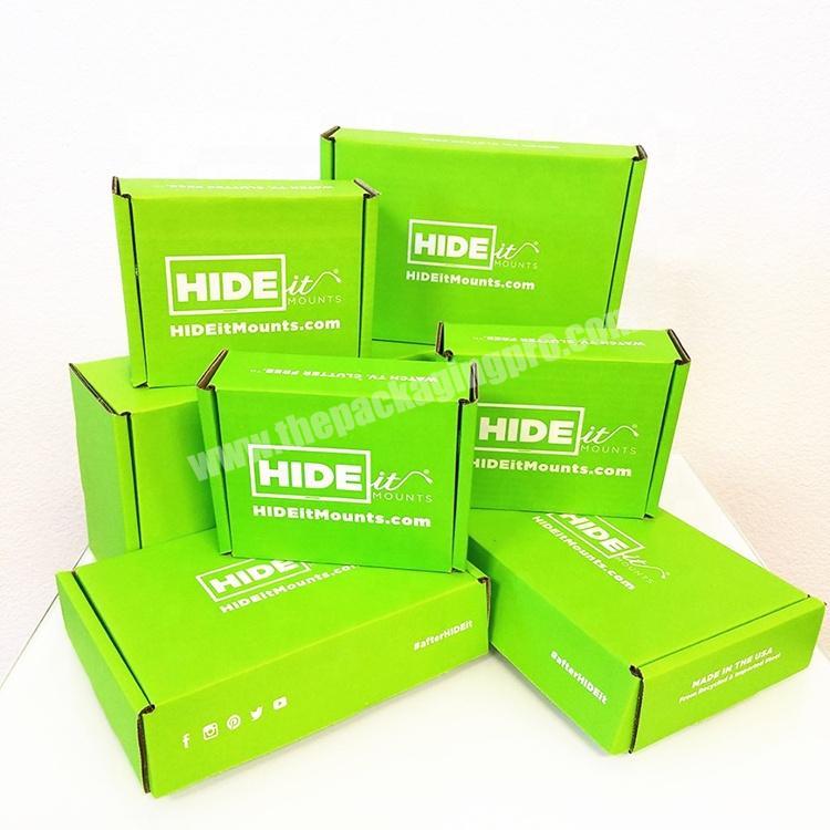 Cardboard paper corrugated mailing box shoe boxes with custom logo