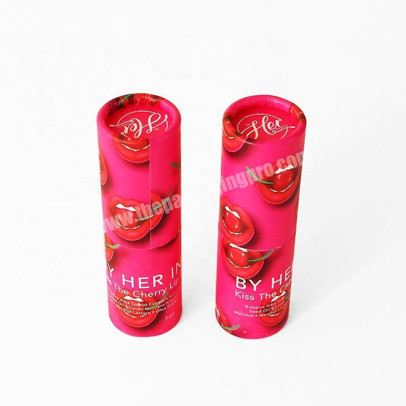 cardboard round craft cylinder flower gift paper tube packaging box with custom printing logo