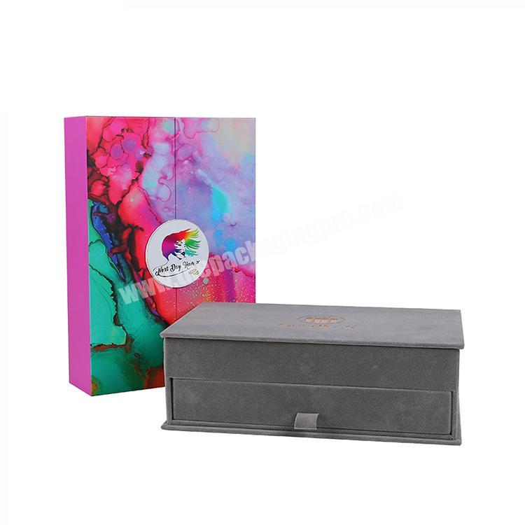 Cardboard Unique Wholesale Ash Compartment Box Gift With Drawer Box