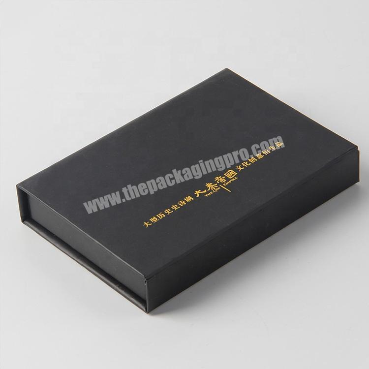 cardboard usb flash drive book shape packaging box for hair extention