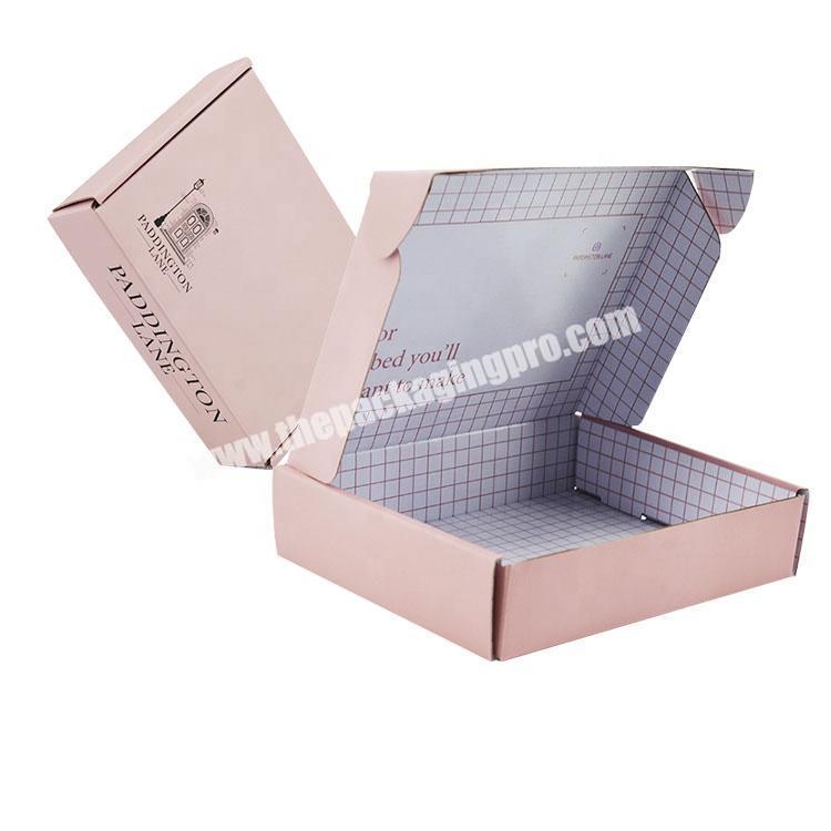 Care Pack Foldable Box For Transportation Packaging Boxes Custom Logo Clothing