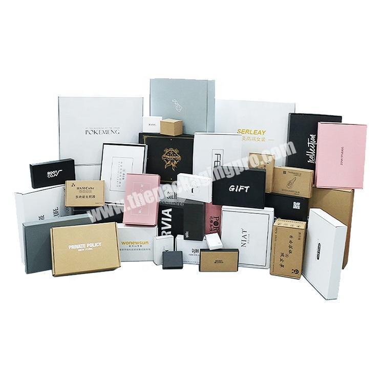 CarePack Creative Corrugated Mailer Cosmetic Colored Shipping Box Wholesale