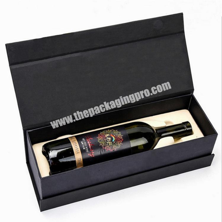 CarePack luxury fancy new design custom bottle cardboard wine gift box Champagne packaging box