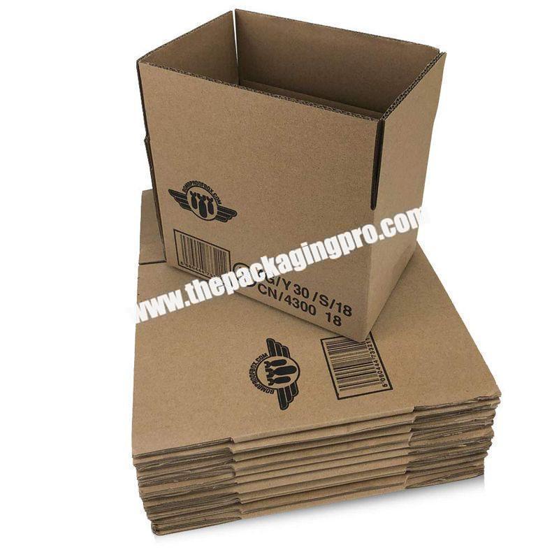 CarePack Wholesales tuck top Custom Shipping Mailing Corrugated staples packing boxes