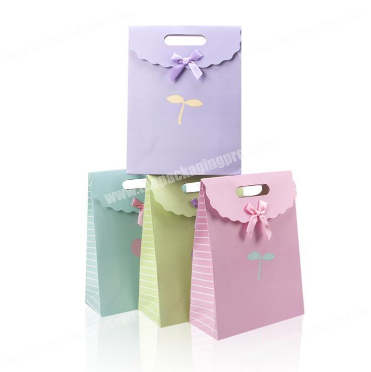 Carry sweet candy gift die cut paper bag