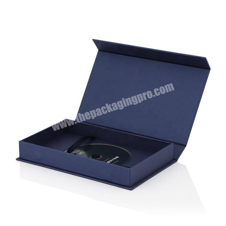 CD DVD Packaging Small Cardboard Magnetic Box Gift