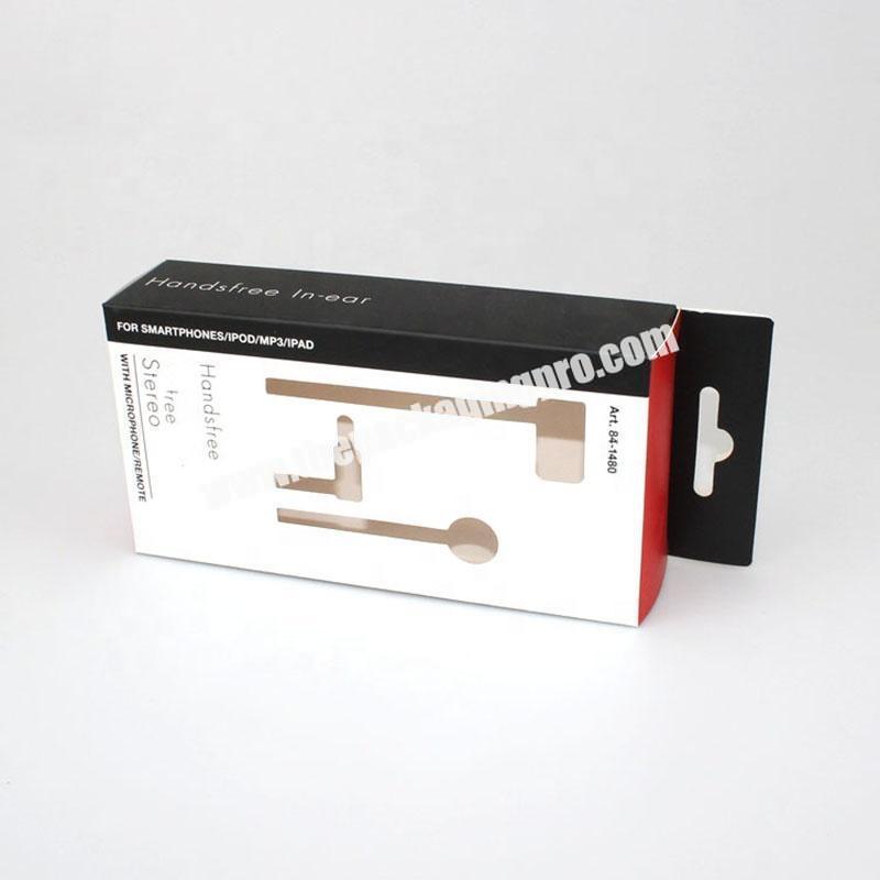 Charging USB Data Cables Packaging Box Paper Box Packaging for USB foldable paper box