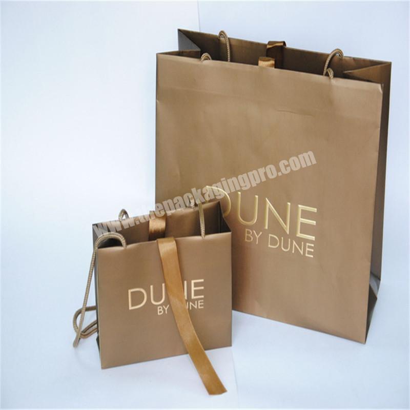 Cheap Brown Shopping Bag Paper with Handles