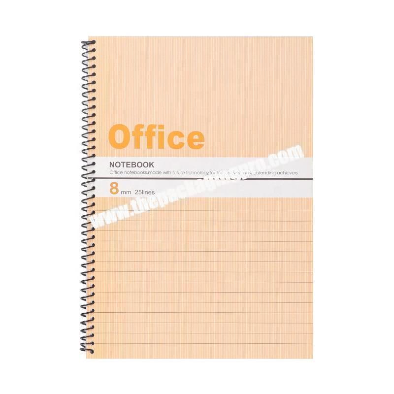 Cheap Bulk Wholesale Paper Board Soft Cover Student Exercise Book Academic School Journal Lined Dotted Grid Coil Notebook