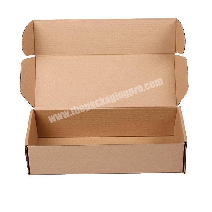 Cheap Custom Brand Printed Empty Carton Corrugated Shoe Packaging Box