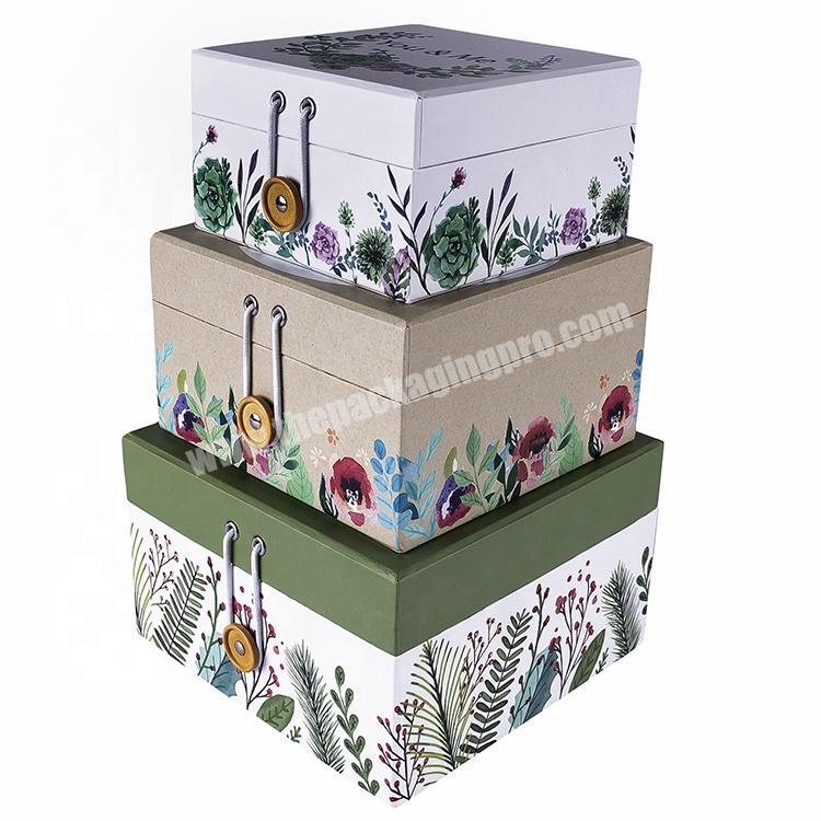 cheap custom eco-friendly high quality CMYK printing make up box
