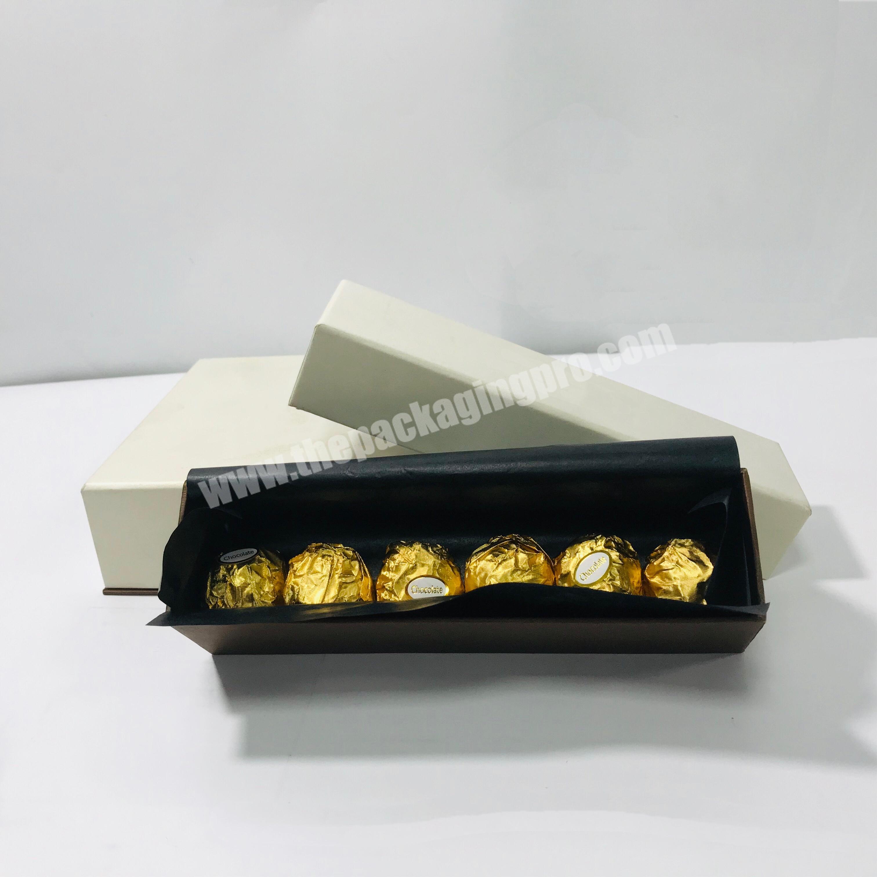 Cheap custom eco-friendly paper candy macaron gift box packaging with plastic tray lid base chocolate boxes packaging