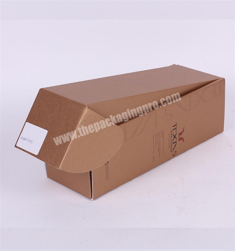 Cheap custom folding paper wine box perfume packaging box