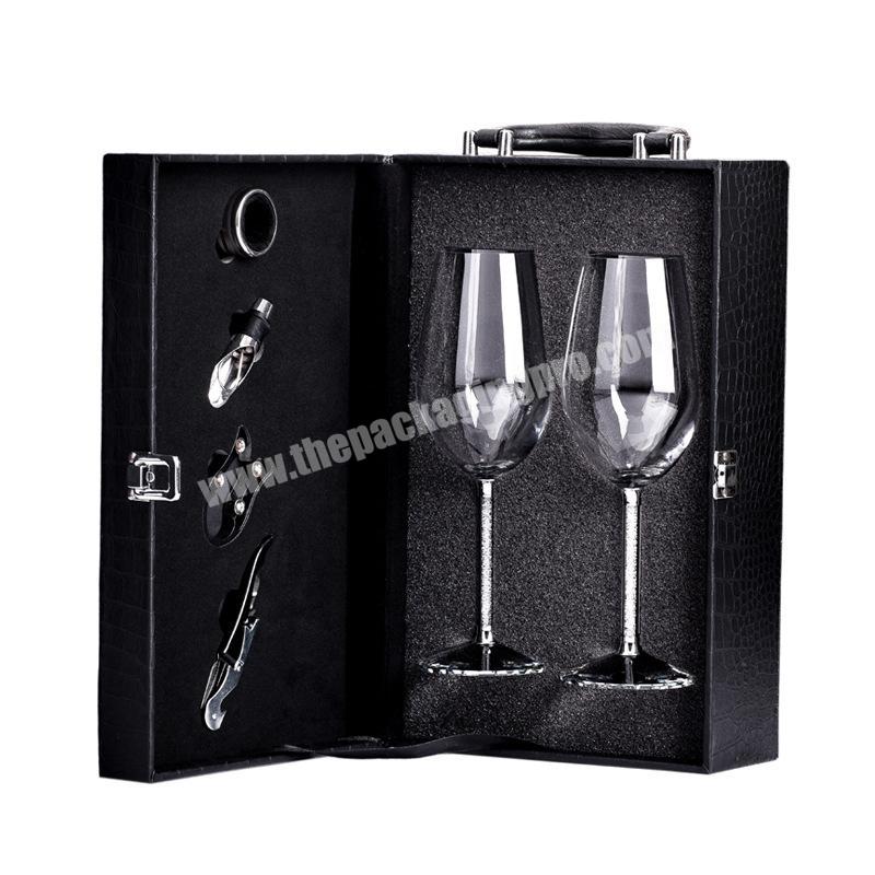 Cheap Custom Luxury Boxes for Shipping Packaging Wine Glass Gift Box For Wine Glasses